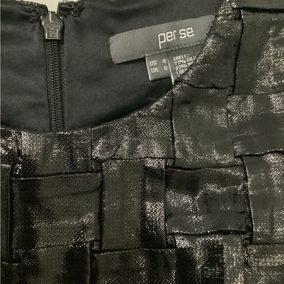 PER SE Black Cocktail/Evening Dress - Picture 5 of 6